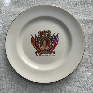 Fenton Queen Elizabeth Plate